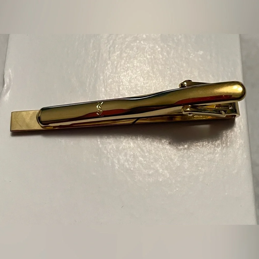 YSL Two‎ Tone Tie Clip